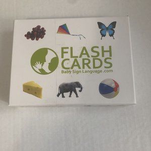 Baby Sign Language.com Flash Cards, New in Box